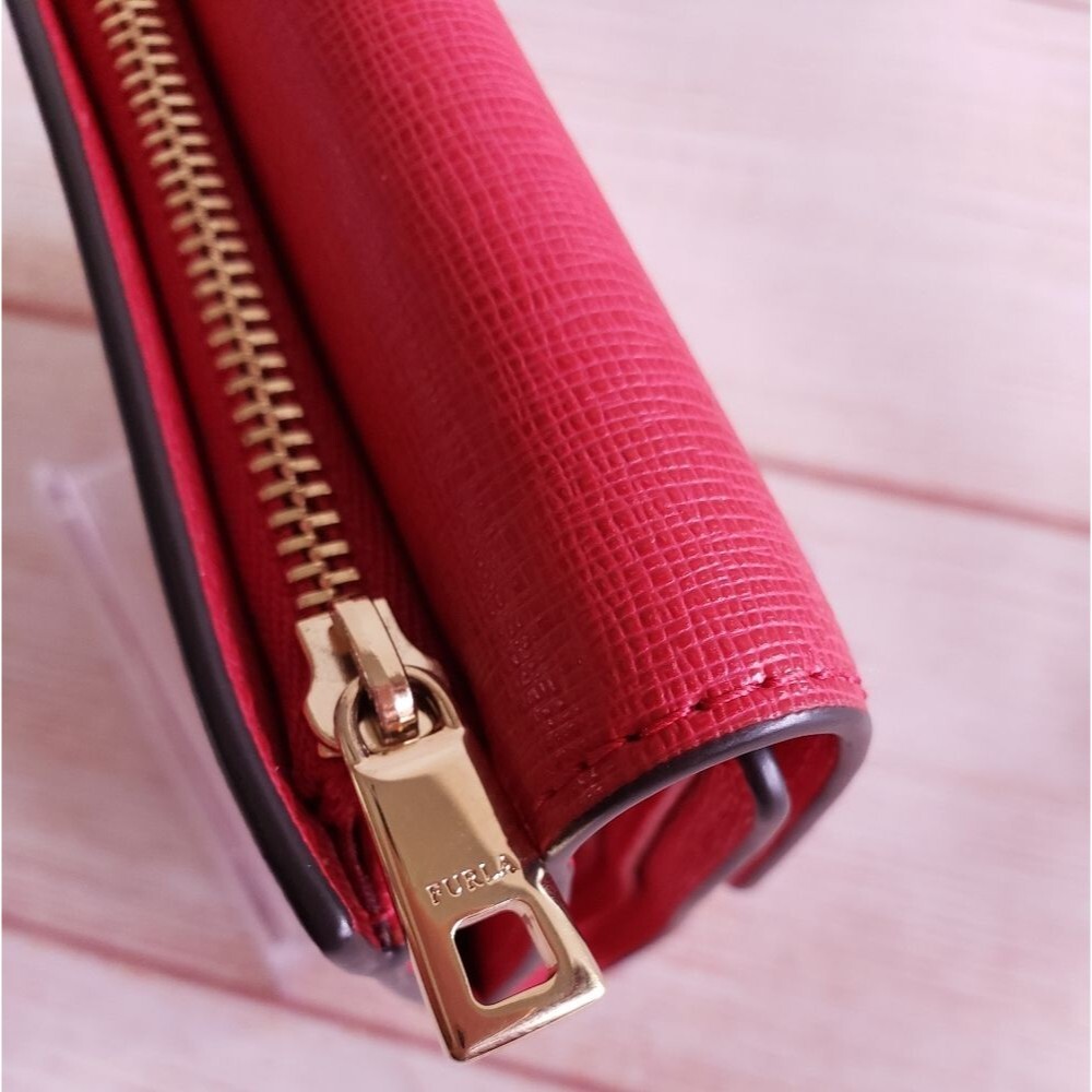 FURLA Saffiano Leather Compact Women's Wallet - Picture 5 of 12